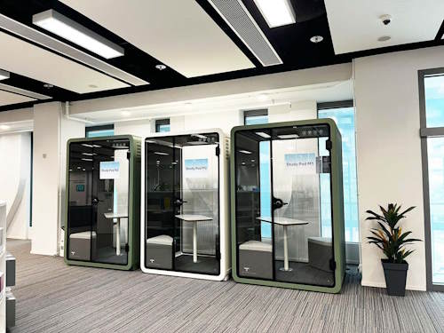 Study pods for twos