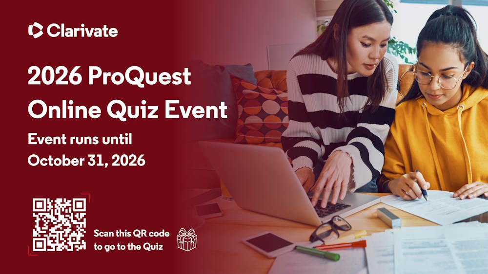 Win Fabulous Prizes! 2026 ProQuest Journal Reading Quiz