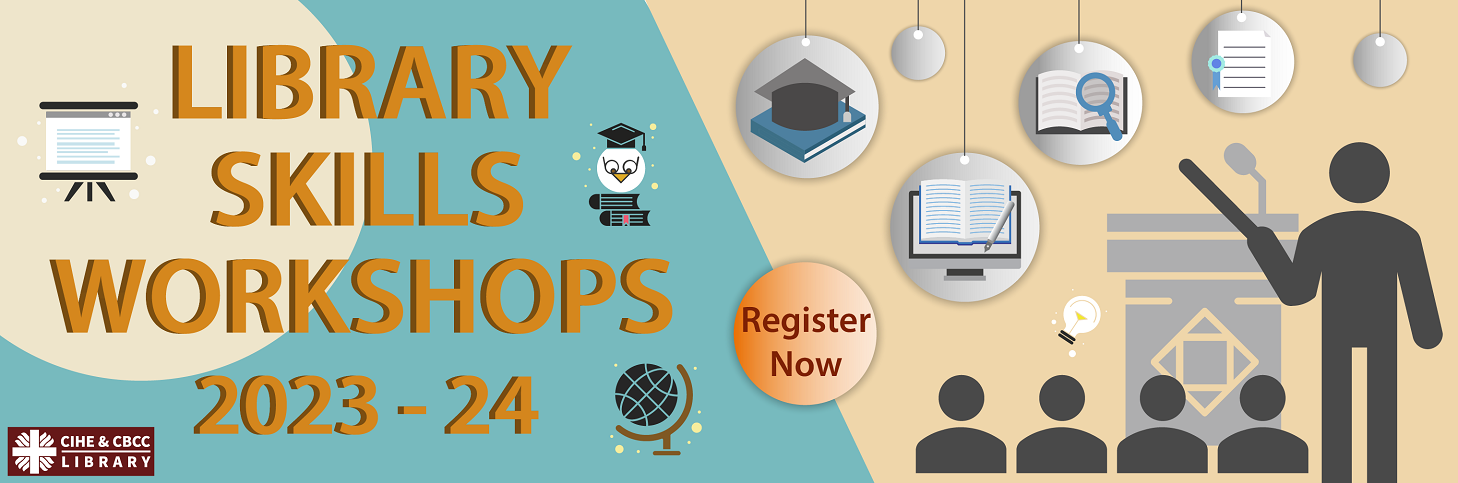 Library Skills Workshops 2023-24