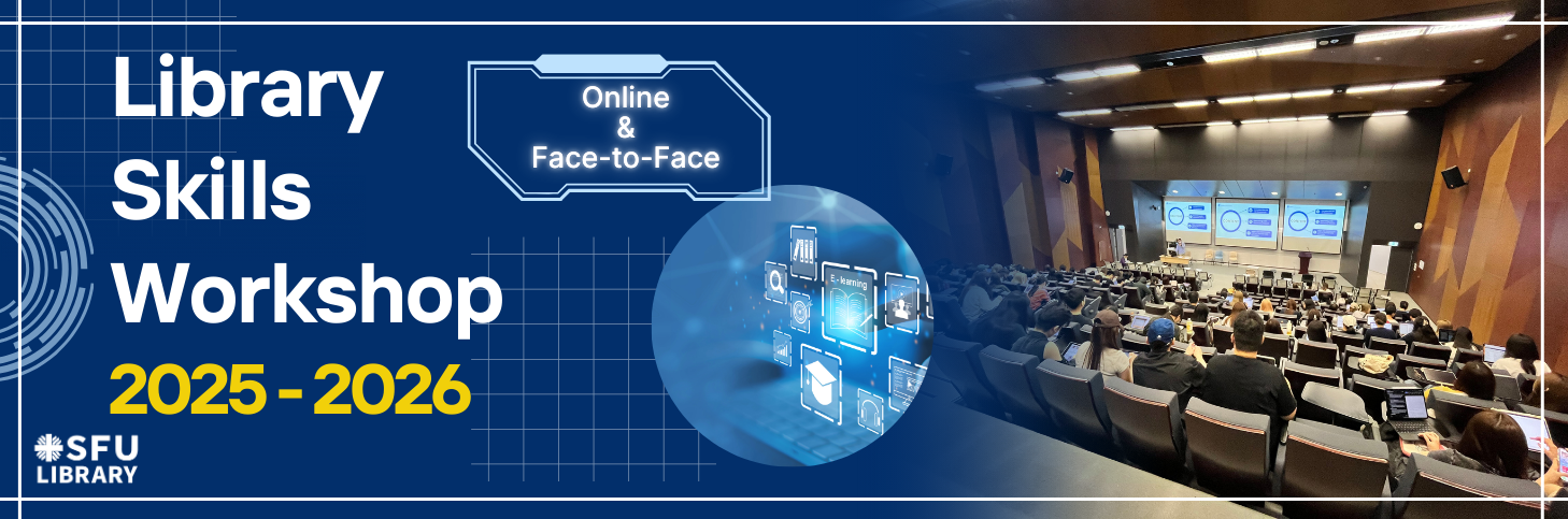 Library Skills Workshops 2025-26