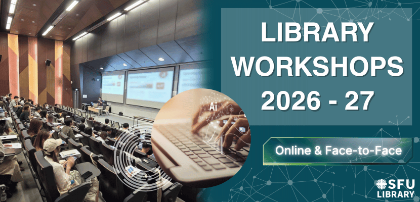 Library Skills Workshops 2025-26